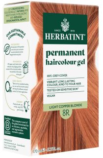 HERBATINT 8R Light Copper Blonde matu krāsa, 170 ml