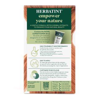 HERBATINT 8R Light Copper Blonde matu krāsa, 170 ml