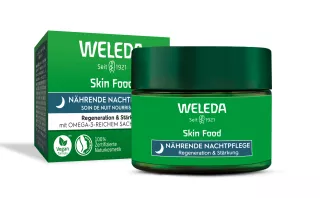 WELEDA Skin Food Nourishing Night, Dry Skin sejas krēms, 40 ml