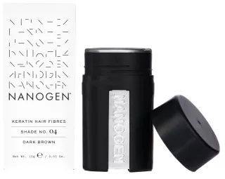 NANOGEN Keratin Dark Brown matu šķiedras, 15 g