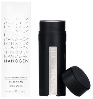 NANOGEN Keratin Dark Brown matu šķiedras, 30 g