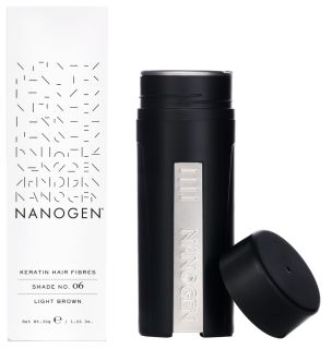 NANOGEN Keratin Light Brown matu šķiedras, 30 g