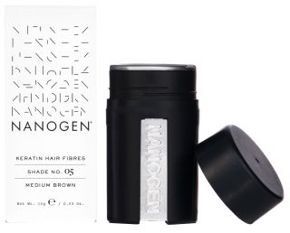 NANOGEN Keratin Medium Brown matu šķiedras, 15 g