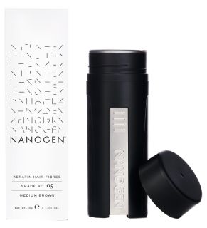 NANOGEN Keratin Medium Brown matu šķiedras, 30 g