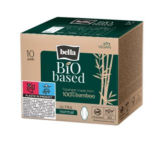 BELLA Bio Based Normal higiēniskās paketes, 10 gab.