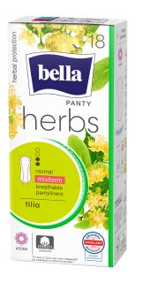 BELLA Panty Herbs Tilia ikdienas ieliktnīši, 18 gab.
