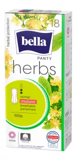 BELLA Panty Herbs Tilia ikdienas ieliktnīši, 18 gab.