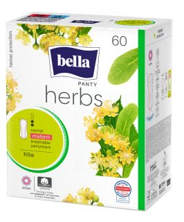 BELLA Panty Herbs Tilia ikdienas ieliktnīši, 60 gab.