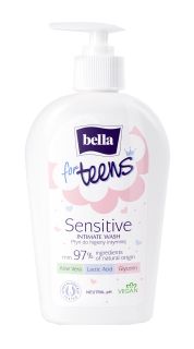 BELLA Teens Sensitive mazgāšanas līdzeklis intīmai zonai, 300 ml