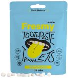 FRESMY Lemon zobu pastas tabletes, 124 gab.