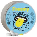 FRESMY Lemon zobu pastas tabletes, 30 gab.