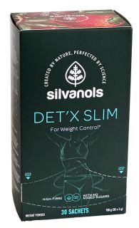 SILVANOLS Det'x Slim (5 g) paciņas, 30 gab.