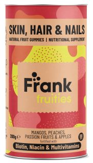 FRANK FRUITIES Skin, Hair & Nails želejas konfektes, 80 gab.