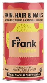 FRANK FRUITIES Skin, Hair & Nails želejas konfektes, 80 gab.