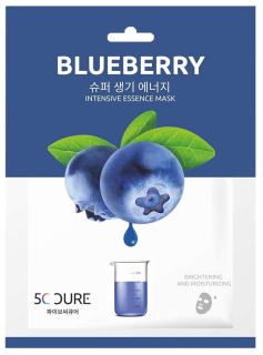 5C CURE Blueberry sejas maska, 1 gab.