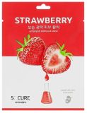 5C CURE Strawberry sejas maska, 1 gab.