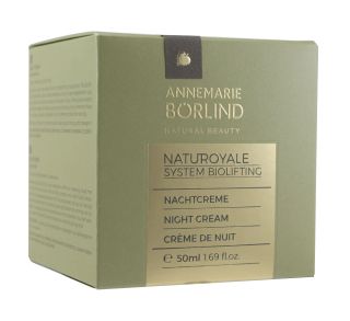 ANNEMARIE BORLIND Naturoyale nakts sejas krēms, 50 ml