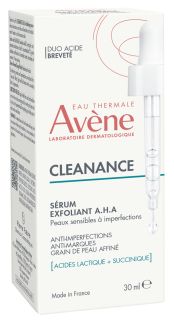 AVENE Cleanance A.H.A pīlinga serums, 30 ml