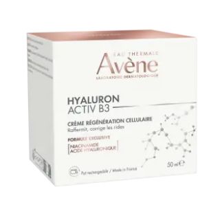 AVENE Hyaluron Activ B3 Cell Regeneration dienas sejas krēms, 50 ml