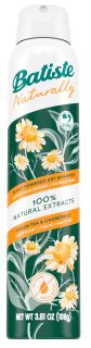 BATISTE Light Scent Green Tea & Chamomile Naturally sausais šampūns, 200 ml