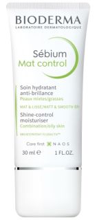 BIODERMA Sebium Mat Control sejas krēms, 30 ml