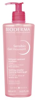 BIODERMA Sensibio Gel Moussant attīroša želeja, 500 ml