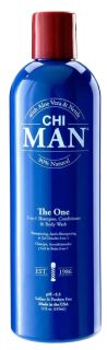 CHI Man The One 3-in-1 dušas želeja, 355 ml