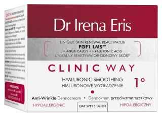 CLINIC WAY 1 Hyaluronic SPF 15 dienas sejas krēms, 50 ml