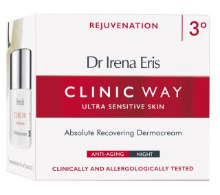 CLINIC WAY 3 Rejuvenation nakts sejas krēms, 50 ml