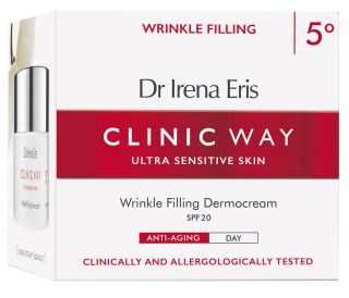 CLINIC WAY 5 Wrinkle Filling SPF 20 dienas sejas krēms, 50 ml