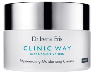 CLINIC WAY Regenerating-Moisturising nakts sejas krēms, 50 ml