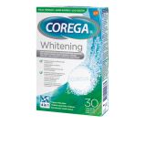 COREGA Whitening tabletes zobu protēžu tīrīšanai, 30 gab.