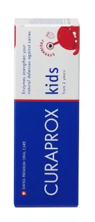 CURAPROX Kids Ar 950 Ppm zemeņu zobu pasta, 60 ml