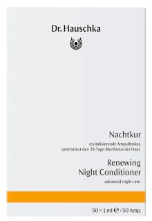 DR. HAUSCHKA Renewing Night kondicionieris ampulās, 50 gab.