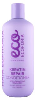 ECOFORIA Hair Euphoria Keratin Repair matu kondicionieris, 400 ml