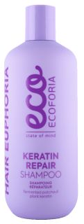 ECOFORIA Hair Euphoria Keratin Repair šampūns, 400 ml