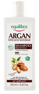 EQUILIBRA Argan aizsargājošs šampūns, 250 ml