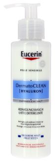 EUCERIN DermatoCLEAN + Hyaluron pieniņš, 200 ml