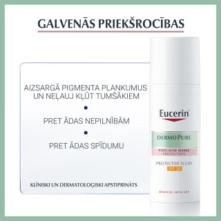 EUCERIN DermoPure Protective SPF 30 fluīds, 50 ml