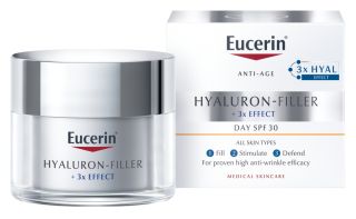 EUCERIN Hyaluron-Filler Day SPF 30 sejas krēms, 50 ml