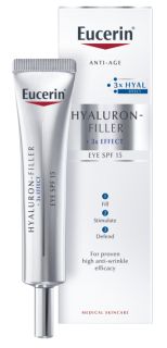 EUCERIN Hyaluron Filler SPF 15 acu krēms, 15 ml