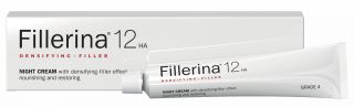 FILLERINA 12HA Grade 4 Nakts sejas krēms, 50 ml