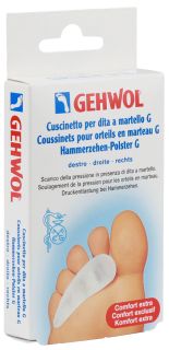 GEHWOL P-Gel Hammerzehen G aizsargpolsteris pirkstam, 1 gab.