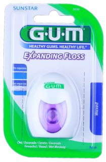 GUM Expanding 30 m zobu diegs, 1 gab.