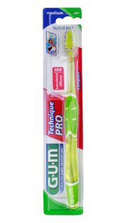 GUM Pro Medium zobu birste, 1 gab.