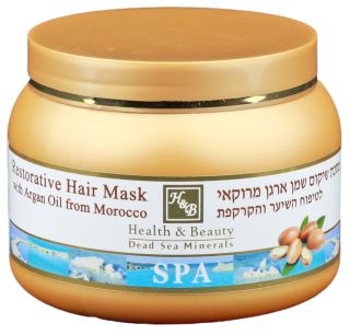 HEALTH&BEAUTY Dead Sea Minerals Argan Oil maska matiem, 250 ml