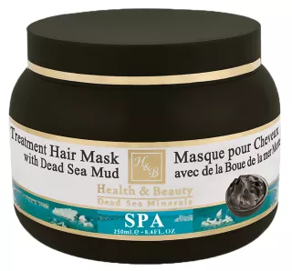 HEALTH&BEAUTY Dead Sea Minerals Dead Sea Mud maska matiem, 250 ml
