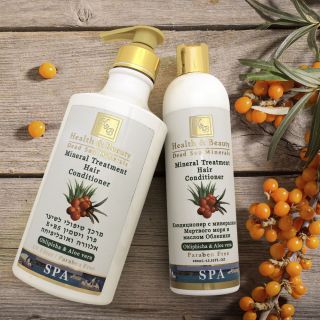 HEALTH&BEAUTY Dead Sea Minerals Sea Buckthorn & Aloe Vera matu kondicionieris, 780 ml