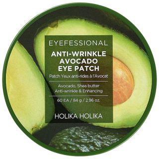 HOLIKA HOLIKA Eyefessional Anti-Wrinkle Avocado acu spilventiņi, 60 gab.