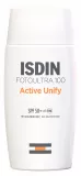 ISDIN FotoUltra100 Active Unify SPF50+ saules aizsarglīdzeklis, 50 ml